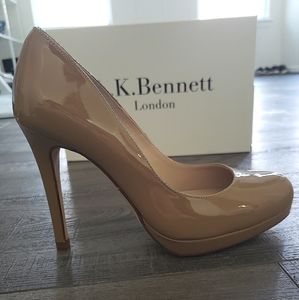 L.K. Bennett Beige Heels